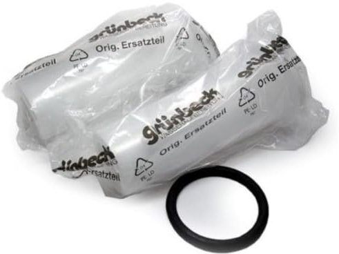 GRÜNBECK - GENO-EFK 80 µm Filterkerzen Größe 1 | Set aus 2 auswechselbaren Ersatzfiltern inklusive Schutzglocke | 2 x Filterkerzen aus hochwertigem Polyestergewebe für zuverlässigen Schutz