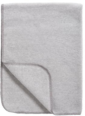 Meyco 1241004 Babydecke/Kuscheldecke Classic Universal, 100 x 150 cm, grau melange