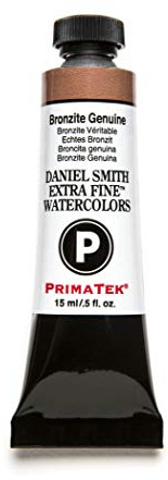 Daniel Smith Extra Fine Watercolor Paint, 15ml Tube, Bronzite Genuine, 284600199, 0.5 Ounce (Pack of 1)