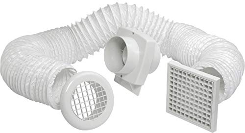 Manrose Shower Fan Kit VSF100T - 4 inch/100 mm