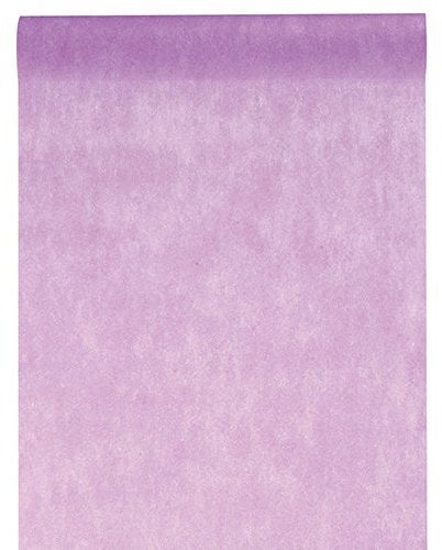 Tischläufer aus Vlies in Flieder