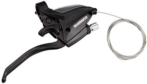 SHIMANO Unisex – Erwachsene E-stef5004rv8al Schalt-und Bremshebel, Schwarz, 8-Fach