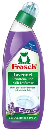 Frosch Lavendel Urinstein- und Kalk-Entferner, Flüssiger WC-Reiniger, 5er Pack (5x750ml)
