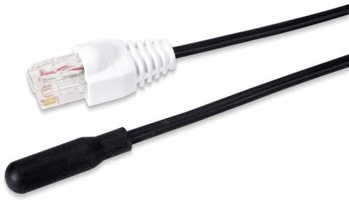 H-Tronic TS2-2 Temperatursensor Fuer Zirkulationssteuerung -20-120 °C, Schwarz, 1114440