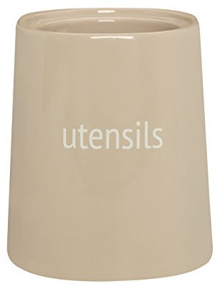 Premier Housewares Fletcher Pot à ustensiles Beige