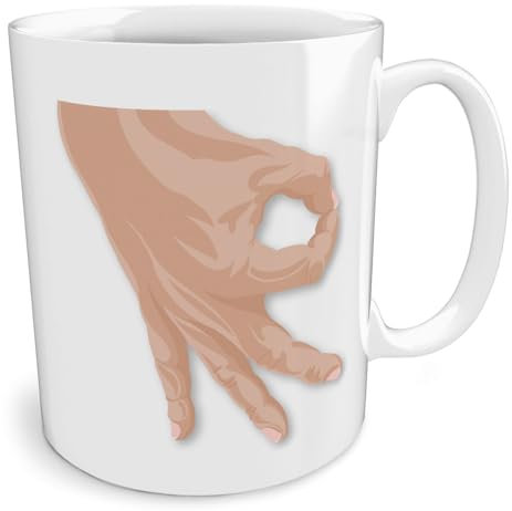 Black Raven Design - The Circle Game, Ceramic Mug, 11fl oz
