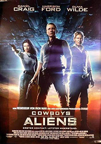 Cowboys + Aliens- Filmposter A1 84x60cm gerollt