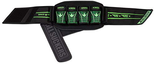 Bunkerkings Fly Strapless Paintball Harness Pod Pack – 4+7 Lime Laces