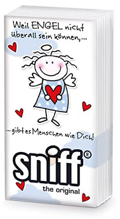 20 Taschentücher (2x10) Wie ein Engel | Spruch | Geschenk