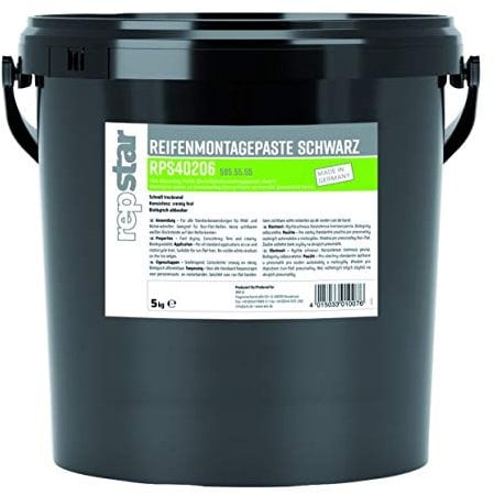 Repstar Reifenmontagepaste schwarz 5 kg