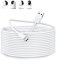 Câble Micro USB 10m, ACOCOBUY pour Mi 360° Home Security Camera 2K Pro, Mi 360° Home Security Camera 2K, Mi 360° Camera (1080p) USB vers Micro USB Câble Chargement pour Caméra Sécurité blanc