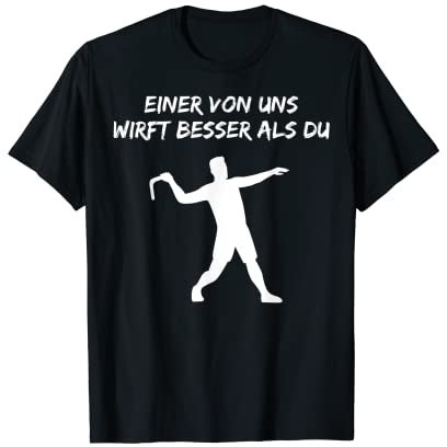 Sportbumerang Bumerang Werfen Bumerang Lustiger Spruch T-Shirt
