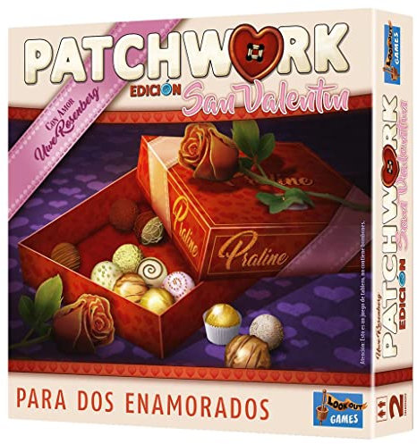Lookout Games Patchwork San Valentín - Juego de Mesa en Español (LKGPAV01ES)