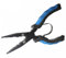 Angelzange Angeln Multi-Tools aus Kohlenstoffstahl, Hakenentferner Braid Line Cutting und Split Rings mit Coiled Lanyard für Süßwasser- und Salzwasserangeln, 18CM