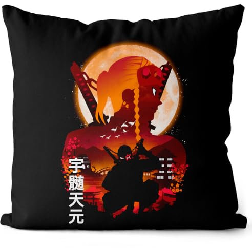 style3 Tengen Adventure Kissen mit Füllung 40cm Baumwolle Demon Anime Japan Manga