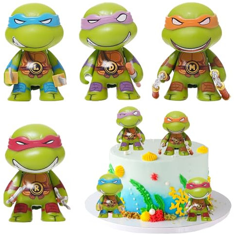 4 Stück Cake Decoration,Kuchen Dekoration,Cupcake Toppers,Cupcake Geburtstag Topper für Junge Mädchen Geburtstag Themen Party