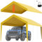 VEVOR Cubierta de Repuesto para Toldo de Cochera de 610 x 304 x 850 cm, Refugio para Tienda de Campaña Superior de Garaje, Resistente al Agua y con Protección UV, Fácil Instalación, Marco NO Incluido
