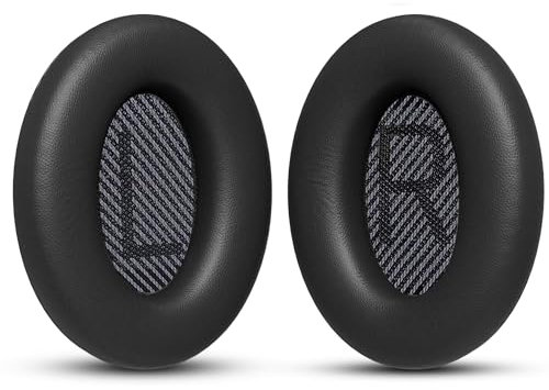 GLOBAL TECH® Ersatz Ohrpolster für Bose QC35 QuietComfort 35 (QC35) und Quiet Comfort 35 II (QC35 ii) – Bose Kopfhörer Ohrpolster Ersatzpolster für QC35, QC25, QC15, QC2 / Ae2 / SoundTrue & SoundLink