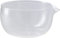 APOMOONS bol matcha bec verseur, saladier en verre avec cuillère en acier inoxydable, bol à sauce transparent, matcha bowl, ensemble de bols de service, 350 ml