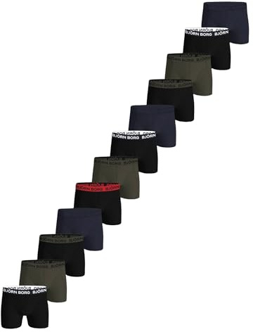 Björn Borg Cotton Stretch Boxershorts Herren (12-Pack)