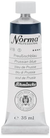 Chartpak 11418009 Norma Prof 35ml Paint, Prussian Blue