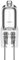 10 x G4 Halogen Light Bulbs Lamps 10W 12v
