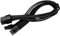 SilverStone SST-PP07-PCIB - Cable de extensión de fuente de alimentación de 25 cm 8 pines a PCI-E 6 + 2 pines, negro