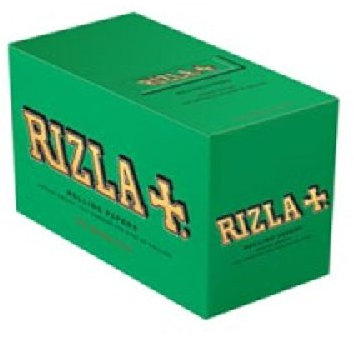 100 Rizla Zigarettenpapier Räuchermännchen grün