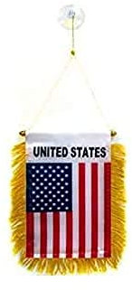 AZ FLAG - Wimpel Usa Vereinigte Staaten - 15x10 cm - Vereinigten Staaten Von Amerika Mini Flagge 10 x 15 Cm - Auto Pennant Spezielle Auto