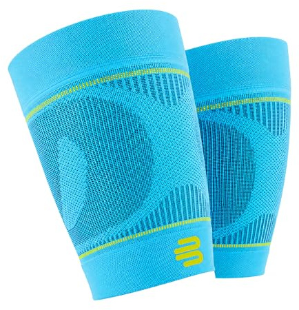Bauerfeind Sports Compression Upper Leg Sleeves (1 Pair) (Rivera, Small/X-Long)
