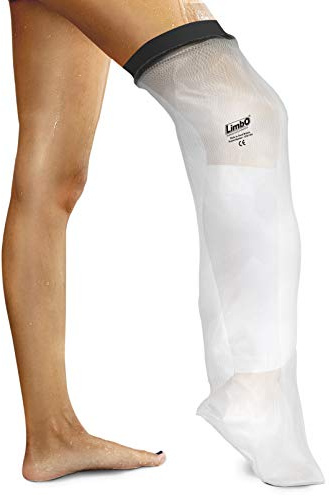 LimbO Waterproof Protectors Cast and Dressing Cover - Adult Half Leg (M80L: 41-54 cm Above Knee Circ. (Over 6’0))