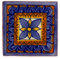 Tumia LAC Mexikanischen Handgemachten Talavera, 5cm Fliesen - Eine Packung von 10