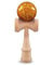 Ganzoo Kendama aus Buchen-Holz, Original Japanisches Traditionelles Holz-Sportgerät mit Kugel, Schnur und Fangteller für Geschicklichkeit/Balancing, Geschenk-Idee (Yellow Magic + Holz)