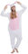 SAMGU Adult Pyjama Cosplay Tier Onesie Body Nachtwäsche Kleid Overall Animal Sleepwear Erwachsene Kaninchen M