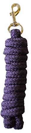 Rhinegold Luxe Lead Rope, Plum