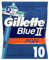 Gillette Blue II Plus Rasoirs Jetables Homme, 10 unités