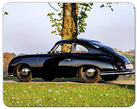 Addies Mousepad 'Sportwagen' schönes Mauspad Motiv in feiner Cellophan Geschenk-Verpackung mit Kautschuk Untermaterial, 24x19cm - MP13