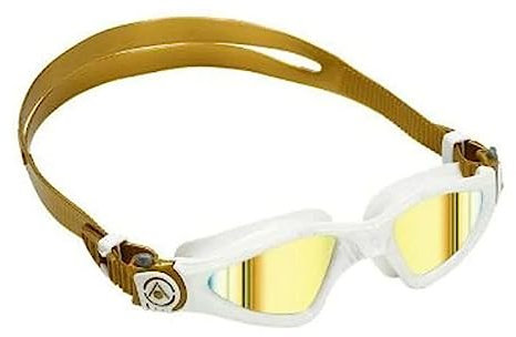 Aqua Sphere Kayenne Small Schwimmbrille für Kinder, Jugend, Unisex, Weiß (Weiß), Einheitsgröße