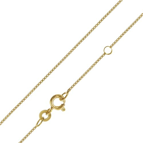 trendor Kinder-Halskette 333 Gold Venezianer Kette 0,7 mm 75619 | Goldkette für Mädchen und Jungen, Geschenkidee, Kette aus Echtgold