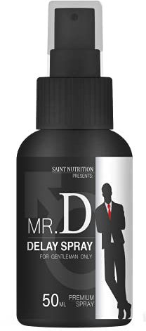 NEU: MR. D Delay Spray für den Mann – länger Sex & Spaß, Verzögerungsspray stark bei vorzeitigem Samenerguss & Orgasmus