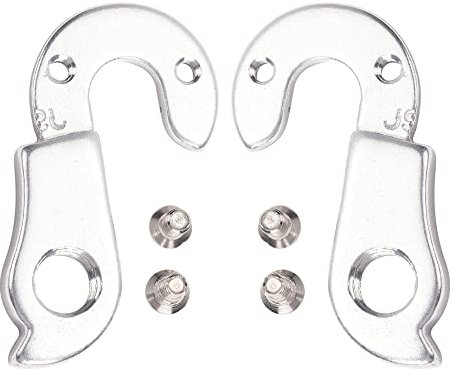 Demiawaking 2 Stück Haken für Umwerfer hinten Fahrrad Gabel Schaltung aus Aluminiumlegierung Gabel Umwerfer Haken Fahrrad MTB Fahrrad Straßenrad (99#)