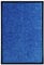 vidaXL Fußmatte Waschbar Schmutzfangmatte Türmatte Fußabtreter Schmutzmatte Schmutzfangläufer Sauberlaufmatte Innen Außen Blau 40x60cm