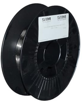 0,8 mm Schweißdraht Edelstahl 1.4370 307 L (schwarz-weiß) NIRO INOX Stainless (D200 (200mm), 0,5 Kg)