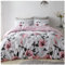 GC GAVENO CAVAILIA 3 Pieces Super Soft Floral King Size Bedding Set, Polycotton Lightweight Botanical Duvet Cover Set With Matching Pillow Cases, Blush Pink