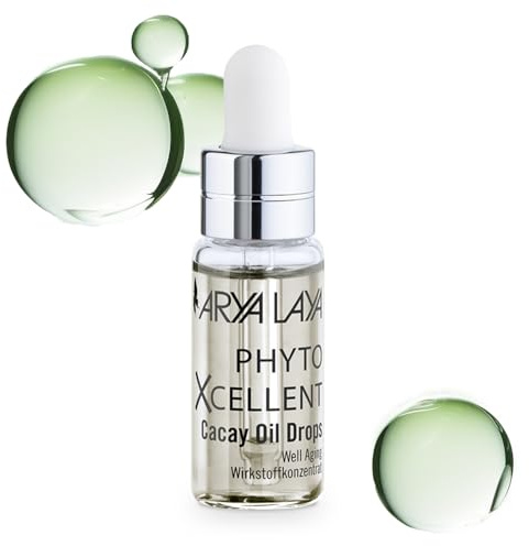 ARYA LAYA PhytoXcellent Cacay Oil Drops, 5 ml | Straffend & glättendes Gesichtsöl, Wirkstoffkonzentrat, verleiht der Haut mehr Festigkeit & bewahrt Feuchtigkeit, vegan
