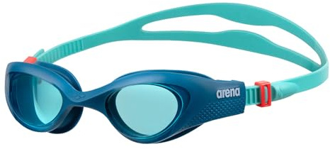 ARENA The One Woman Occhialini da Nuoto da Donna Vestibilità Aderente Guarnizioni a Prova di Orbita Antiappannamento Lenti Mirrorless in Policarbonato, Blu/Blu Cosmo/Aqua