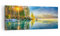Panorama Bilder auf Leinwand 100x40cm Leinwandbild Landschaft Alpen Berge Groß Wanddeko Bild Schlafzimmer Küche Wandbilder Dekoration Wohnzimmer Wall Decor Canvas Wand Kunstdruck Art AB100x40-5307