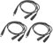 PATIKIL 1 Male to 2 Female DC Power Splitter Cable, 4 Pack 5.5mmx2.1mm Y Splitter Cable for CCTV Cameras, Router, LED Light Strip
