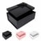 Geschenkbox mit Deckel,33x25x12.5cm,Schwarz Geschenkverpackungskasten mit Grußkarten,Gift Box,Geeignet für Vatertag, Muttertag, Weihnachten, Ostern, Valentinstag und Geburtstagsverpackung