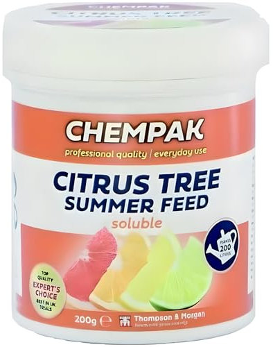 AMK® Chempak Summer Food Citrus Trees Plant High Nitrogen Growth Feed Fertiliser 200g Tree Paint Fruit Soluble